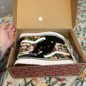 Sk8-Hi Fruit Skull Shoe Vans NWT